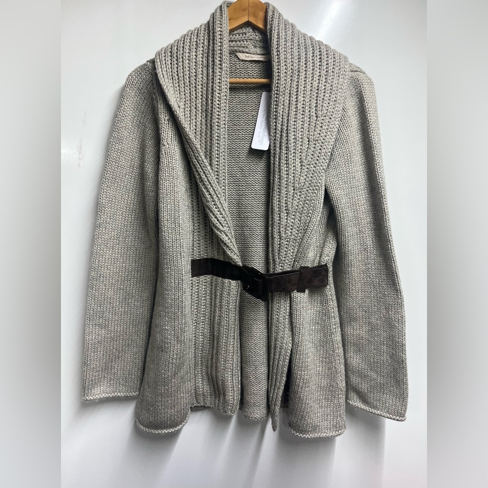 NEW Soft Surroundings Shawl Collar Cardigan size small wool cashmere blend women - Picture 9 of 9